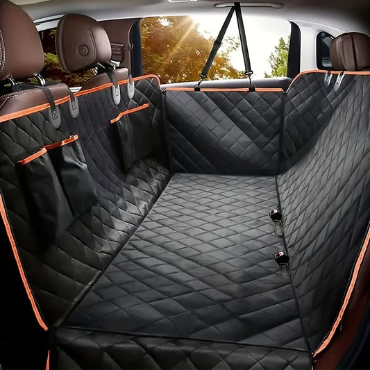 Zoomsy 2.0™ - Waterproof Dog car seat protector with Pockets